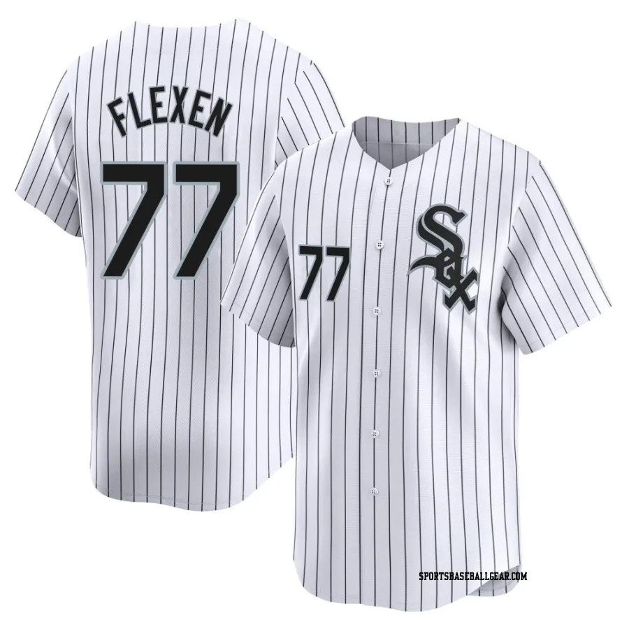 Chris Flexen Youth Chicago White Sox White Limited Home Jersey