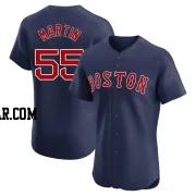 Chris Martin Men's Boston Red Sox Navy Elite Alternate Jersey