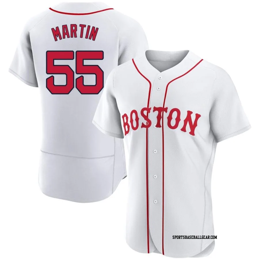 Chris Martin Men's Boston Red Sox White Authentic 2021 Patriots' Day Jersey