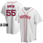 Chris Martin Men's Boston Red Sox White Replica Alternate Jersey