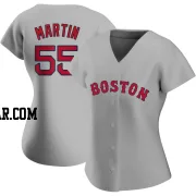 Chris Martin Women's Boston Red Sox Gray Authentic Road Jersey