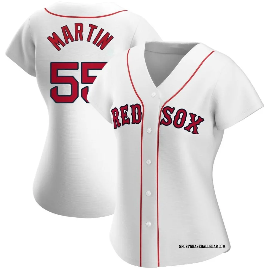 Chris Martin Women's Boston Red Sox White Authentic Home Jersey