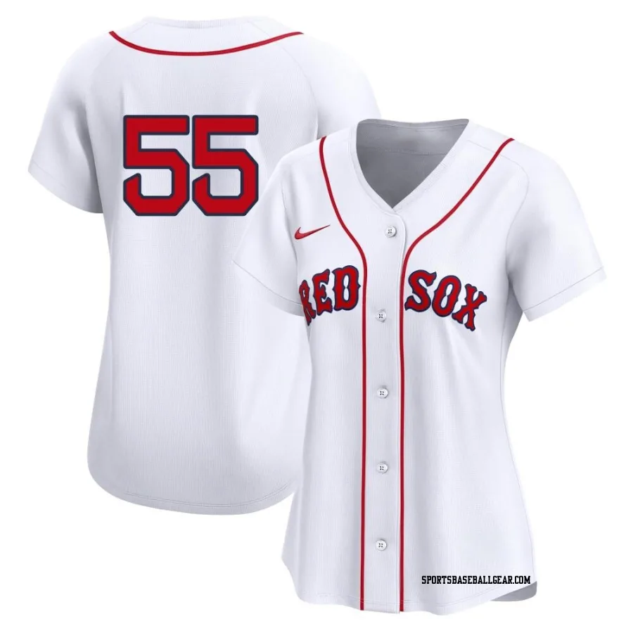 Chris Martin Women's Boston Red Sox White Limited 2nd Home Jersey