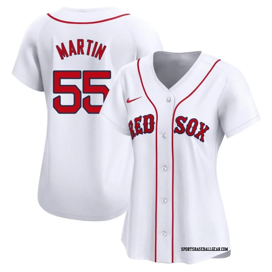 Chris Martin Women's Boston Red Sox White Limited Home Jersey