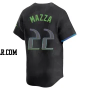 Chris Mazza Men's Tampa Bay Rays Charcoal Limited 2024 City Connect Jersey