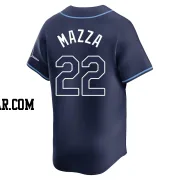 Chris Mazza Men's Tampa Bay Rays Navy Limited Away Jersey