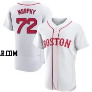 Chris Murphy Men's Boston Red Sox White Authentic 2021 Patriots' Day Jersey