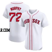 Chris Murphy Men's Boston Red Sox White Elite Home Jersey