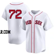 Chris Murphy Men's Boston Red Sox White Limited 2nd Home Jersey