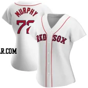 Chris Murphy Women's Boston Red Sox White Authentic Home Jersey