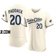 Chris Paddack Men's Minnesota Twins Cream Authentic Alternate 2023 Jersey