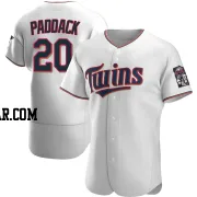 Chris Paddack Men's Minnesota Twins White Authentic Home Jersey