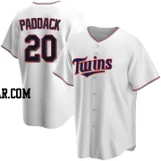 Chris Paddack Men's Minnesota Twins White Replica Home Jersey