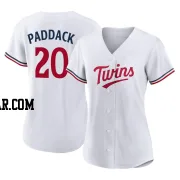 Chris Paddack Women's Minnesota Twins White Authentic Home Jersey