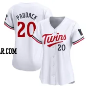 Chris Paddack Women's Minnesota Twins White Limited Home Jersey