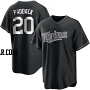 Chris Paddack Youth Minnesota Twins Black/White Replica Jersey