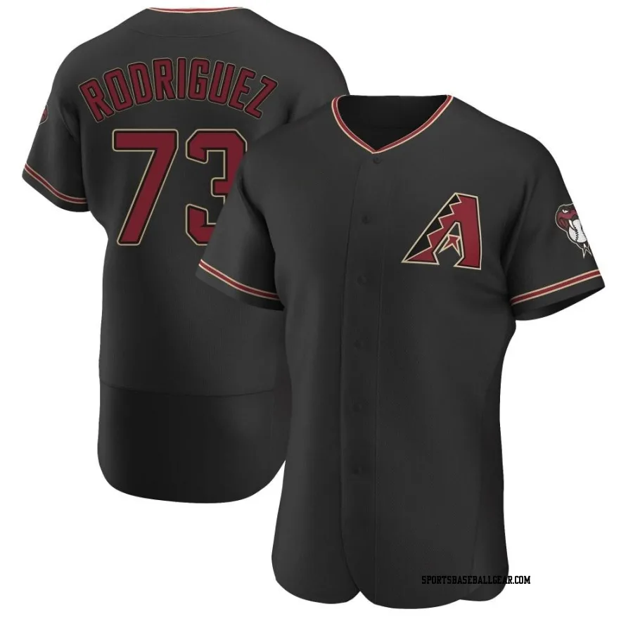 Chris Rodriguez Men's Arizona Diamondbacks Black Authentic Alternate Jersey