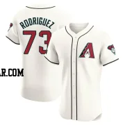 Chris Rodriguez Men's Arizona Diamondbacks Cream Elite Home Patch Jersey