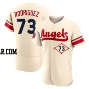 Chris Rodriguez Men's Los Angeles Angels Cream Authentic 2022 City Connect Jersey