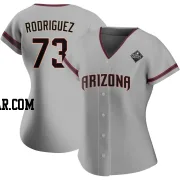 Chris Rodriguez Women's Arizona Diamondbacks Gray Authentic Road 2023 World Series Jersey