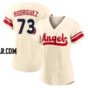 Chris Rodriguez Women's Los Angeles Angels Cream Authentic 2022 City Connect Jersey