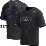 Chris Rodriguez Youth Arizona Diamondbacks Black Holographic Replica Alternate 2023 World Series Jersey