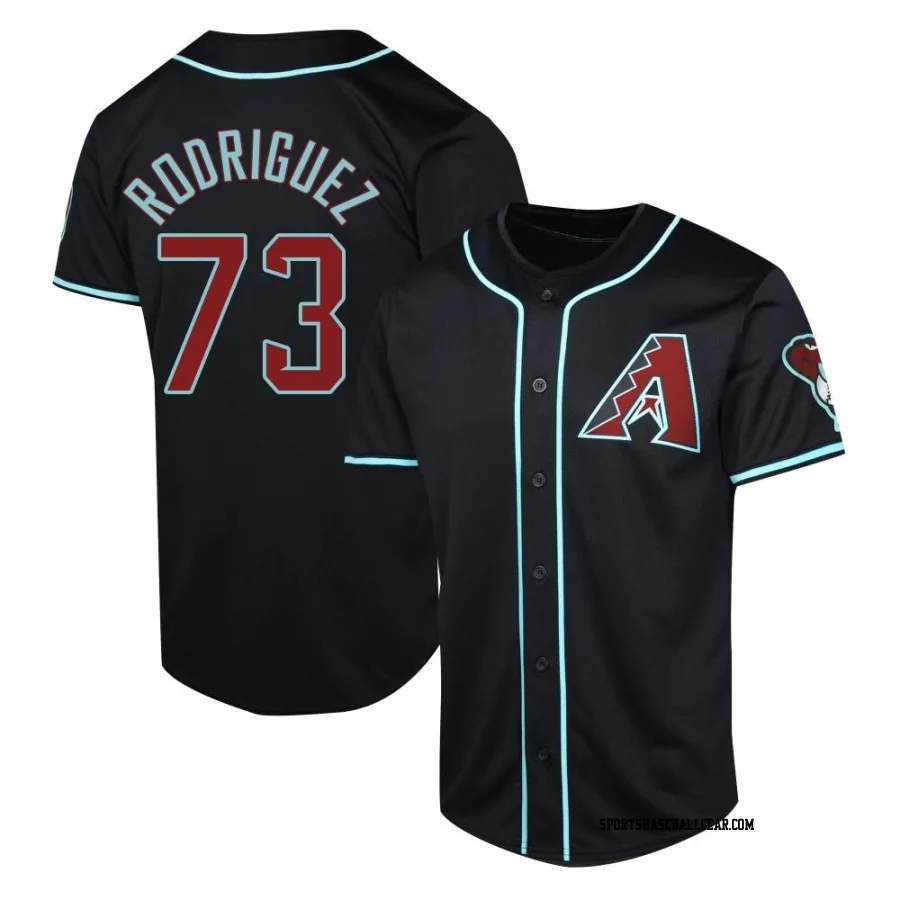 Chris Rodriguez Youth Arizona Diamondbacks Black Limited Alternate Jersey