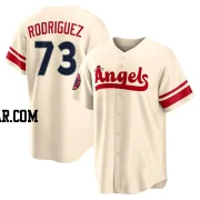 Chris Rodriguez Youth Los Angeles Angels Cream Replica 2022 City Connect Jersey