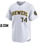 Chris Roller Youth Milwaukee Brewers White Limited Alternate Jersey