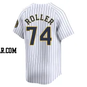 Chris Roller Youth Milwaukee Brewers White Limited Alternate Jersey