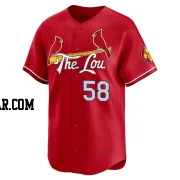 Chris Roycroft Men's St. Louis Cardinals Red Limited 2024 City Connect Jersey