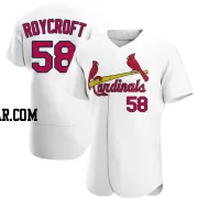 Chris Roycroft Men's St. Louis Cardinals White Authentic Home Jersey