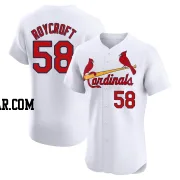 Chris Roycroft Men's St. Louis Cardinals White Elite Home Jersey