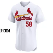 Chris Roycroft Men's St. Louis Cardinals White Elite Home Jersey