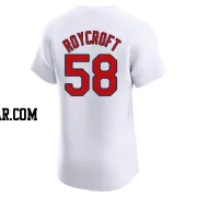 Chris Roycroft Men's St. Louis Cardinals White Elite Home Jersey