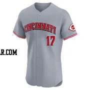 Chris Sabo Men's Cincinnati Reds Gray Elite Road Jersey