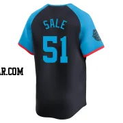 Chris Sale Men's Atlanta Braves Navy Limited National League 2024 All-Star Game Jersey