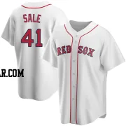 Chris Sale Youth Boston Red Sox White Replica Home Jersey