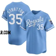 Chris Stratton Men's Kansas City Royals Light Blue Limited Alternate Jersey