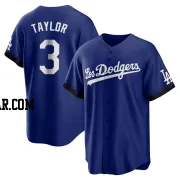 Chris Taylor Men's Los Angeles Dodgers Royal Replica 2021 City Connect Jersey