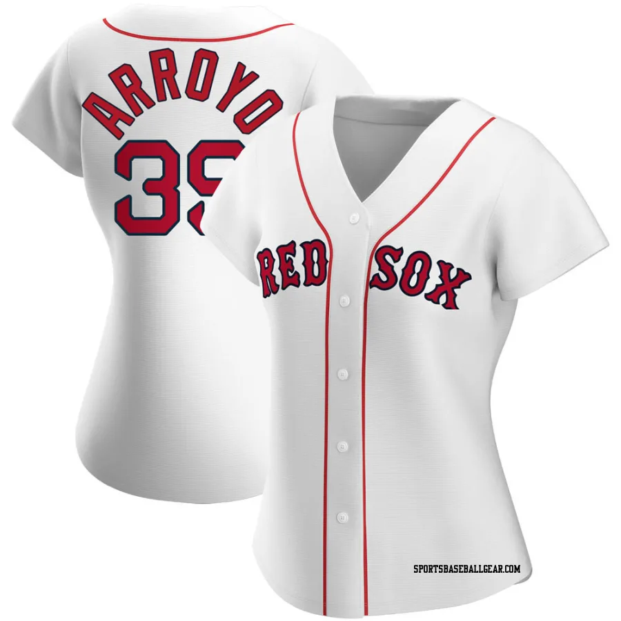 Christian Arroyo Women's Boston Red Sox White Authentic Home Jersey