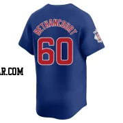 Christian Bethancourt Men's Chicago Cubs Royal Limited Alternate Jersey