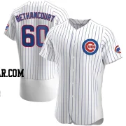 Christian Bethancourt Men's Chicago Cubs White Authentic Home Jersey