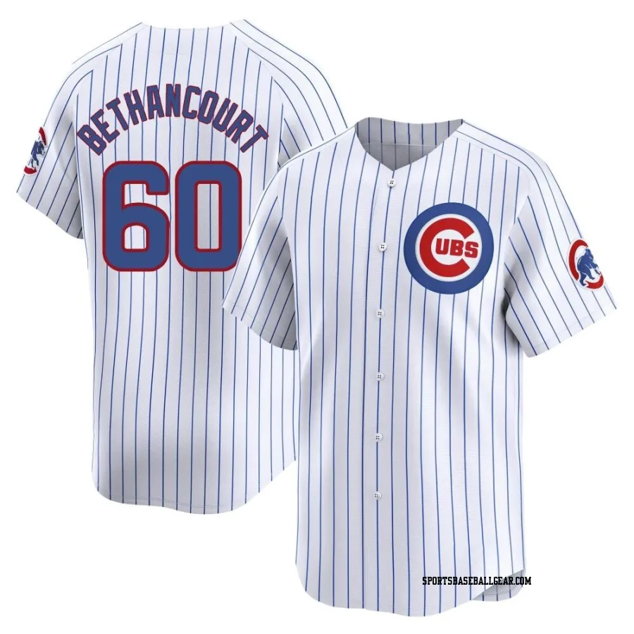 Christian Bethancourt Men's Chicago Cubs White Limited Home Jersey