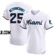 Christian Bethancourt Men's Miami Marlins White Elite Home Jersey