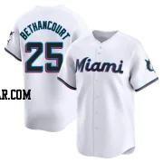 Christian Bethancourt Men's Miami Marlins White Limited Home Jersey