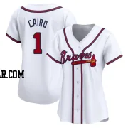 Christian Cairo Women's Atlanta Braves White Limited Home Jersey