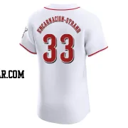 Christian Encarnacion-Strand Men's Cincinnati Reds White Elite Home Jersey