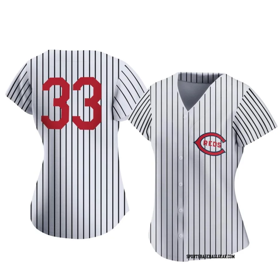 Christian Encarnacion-Strand Women's Cincinnati Reds White Authentic 2022 Field Of Dreams Jersey