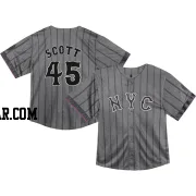 Christian Scott Toddler New York Mets Limited Graphite 2024 City Connect Jersey